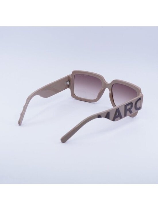 Marc Jacobs MARC 693/S 0NOY HA Sunglasses Nude/Brown Square Frame, Brown Lenses main image 9